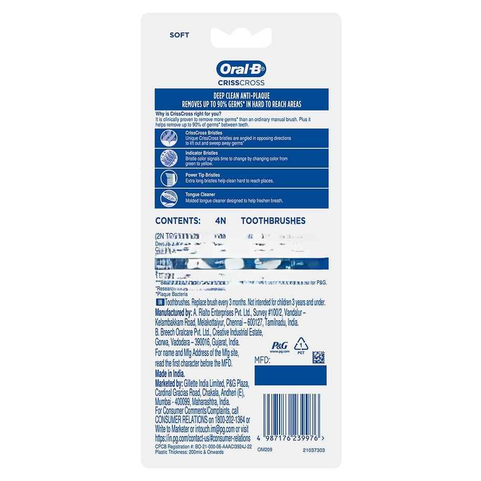 Oral B Soft - Criss Cross