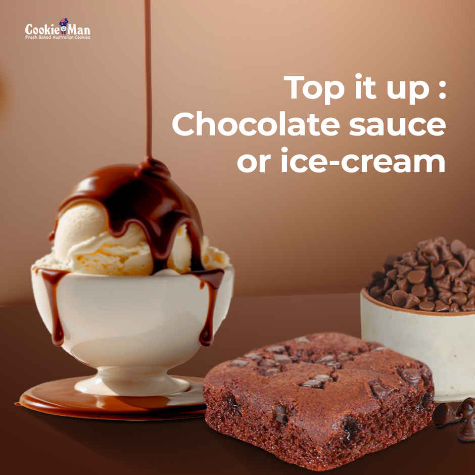 Cookie Man Choco Chip Chocolate Brownie