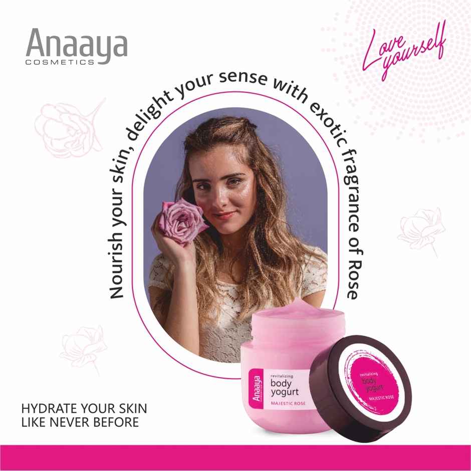 Anaaya Revitalizing Body Yogurt - Majestic Rose