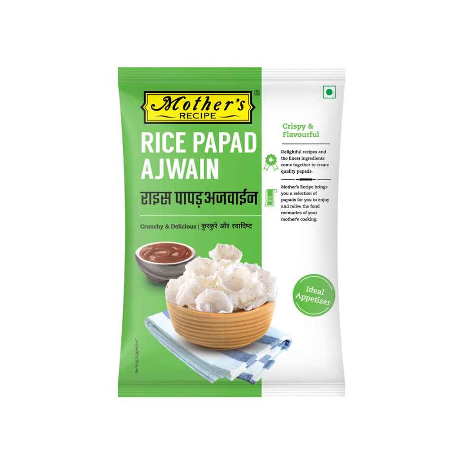 Mother's Recipe Rice Papad Ajwain