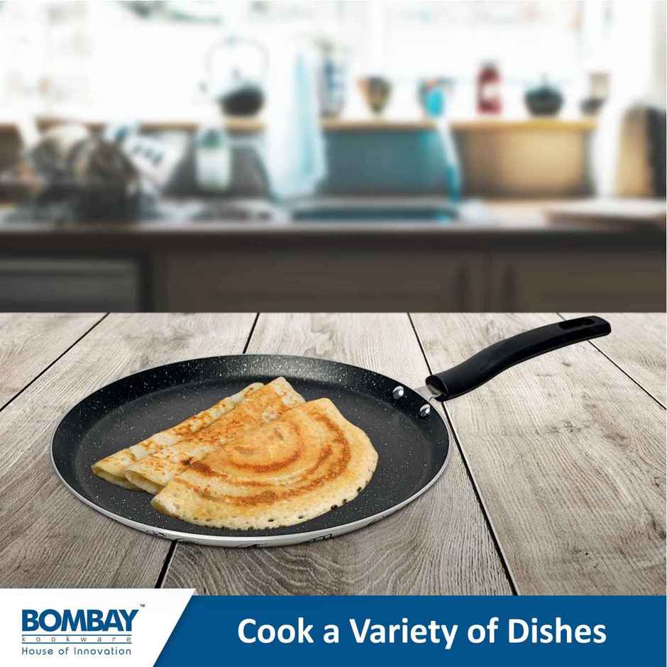 Bombay Kookware Kala Kruti Dosa Tawa 28cm