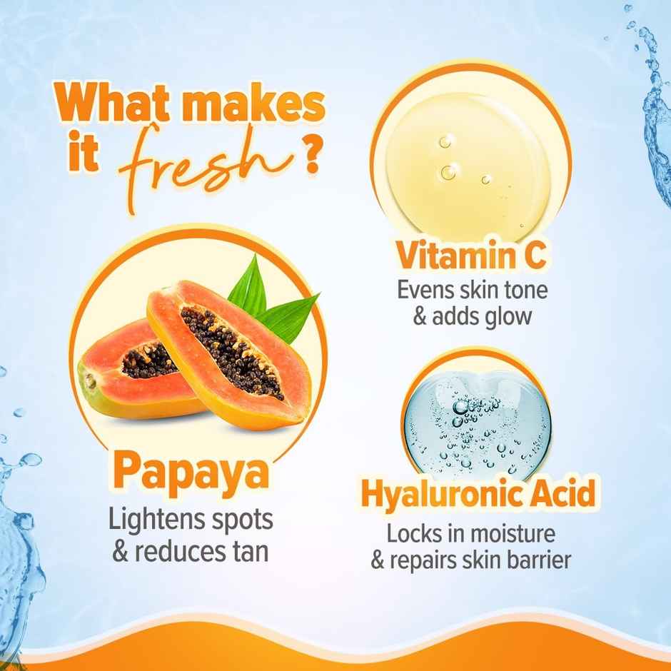 Aqualogica Glow+Infused Tinted Sunscreen with Papaya & Vitamin C SPF 50+ PA++++