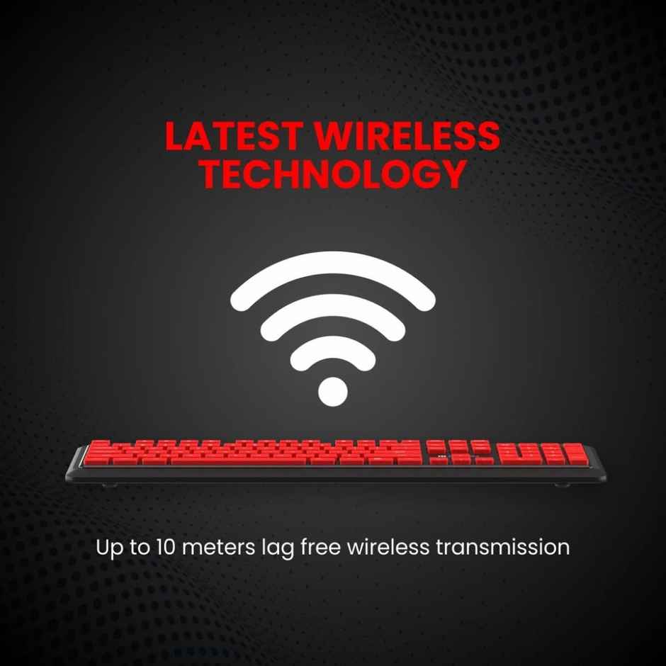 Portronics Key5 Wireless Keyboard Combo - 2.4 GHz | Silent Keystrokes