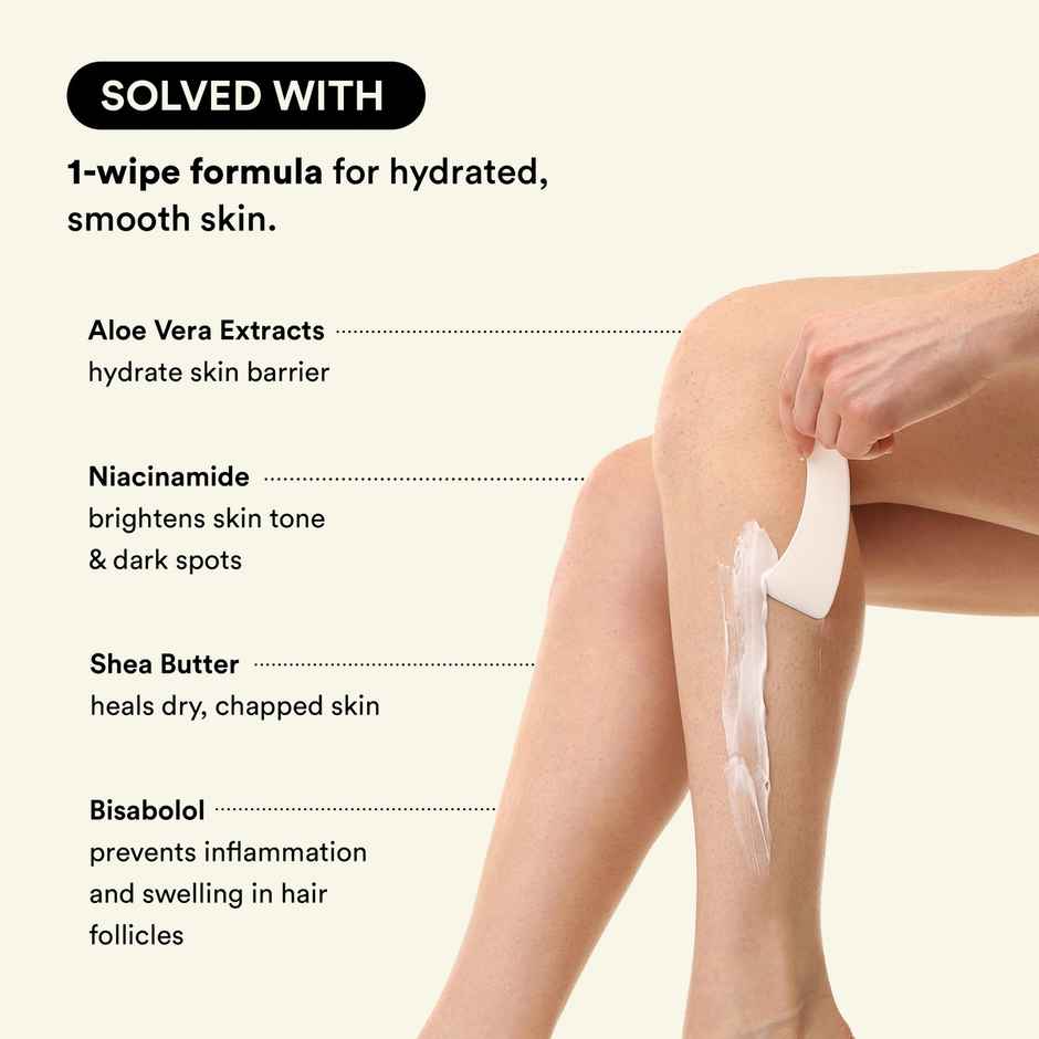 Bloom By Bold Care Hair Removal Cream With Spatula | Instant Hair Removal