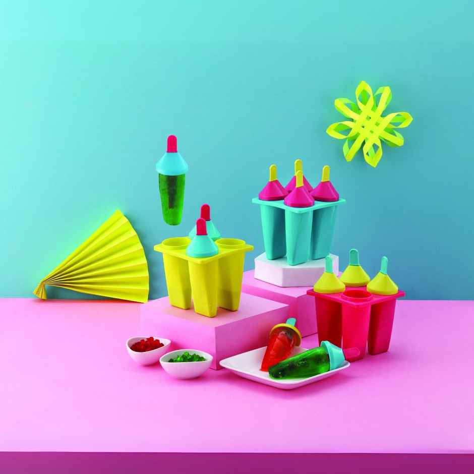 Mastercool New Gelato Kulfi With 4 Cones (Colour May Vary)