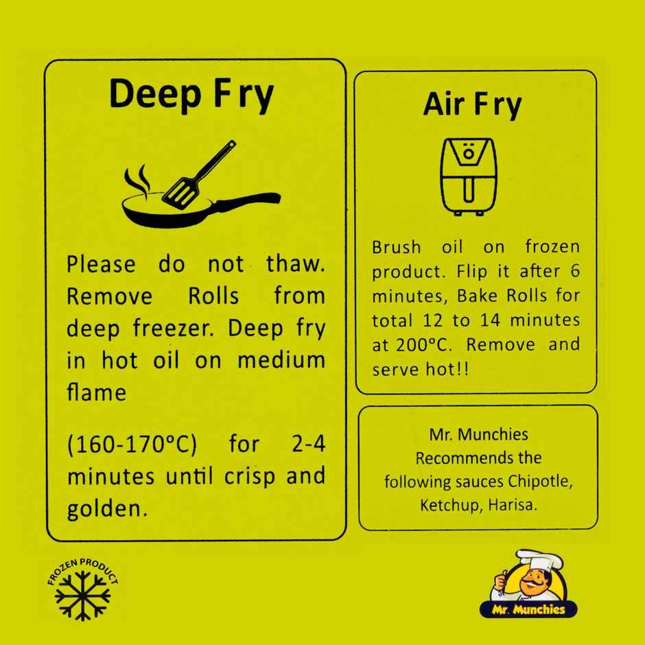 Mr. Munchies Paneer Cheese Corn Roll | Crunchy