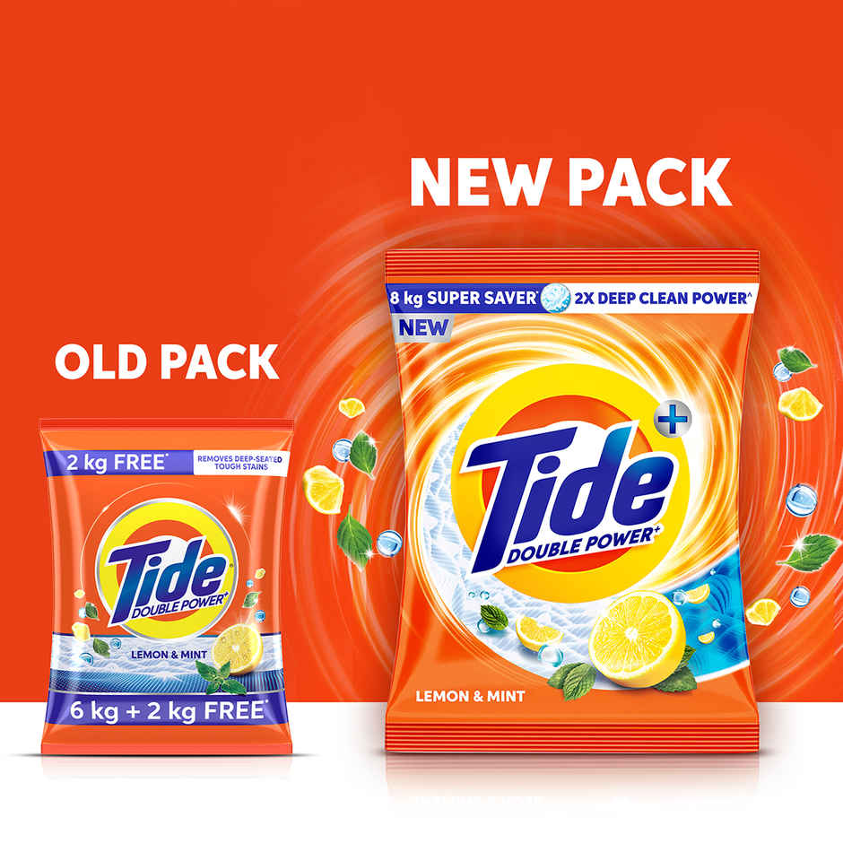 Tide Plus Lemon & Mint Detergent Powder