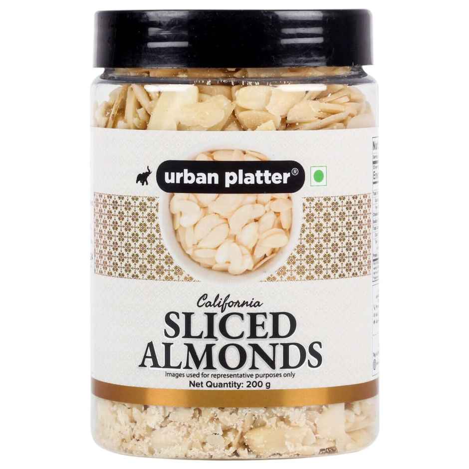Urban Platter Sliced Blanched California Almonds