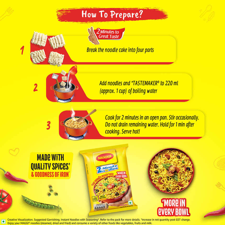 Maggi 2-Minute Noodles Masala Combo