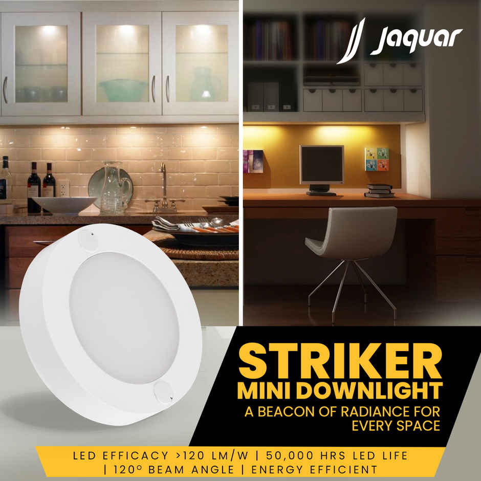 Jaquar 3W Striker Mini Surface Downlight Warm white
