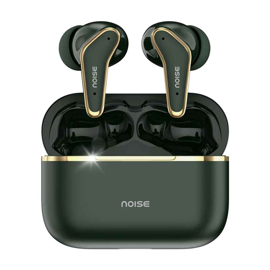 Noise Buds Vs102 Elite TWS Earbuds with 50Hr Playtime, ENC, Quad Mic, Chrome finish Flybird Design Bluetooth - Forest Green