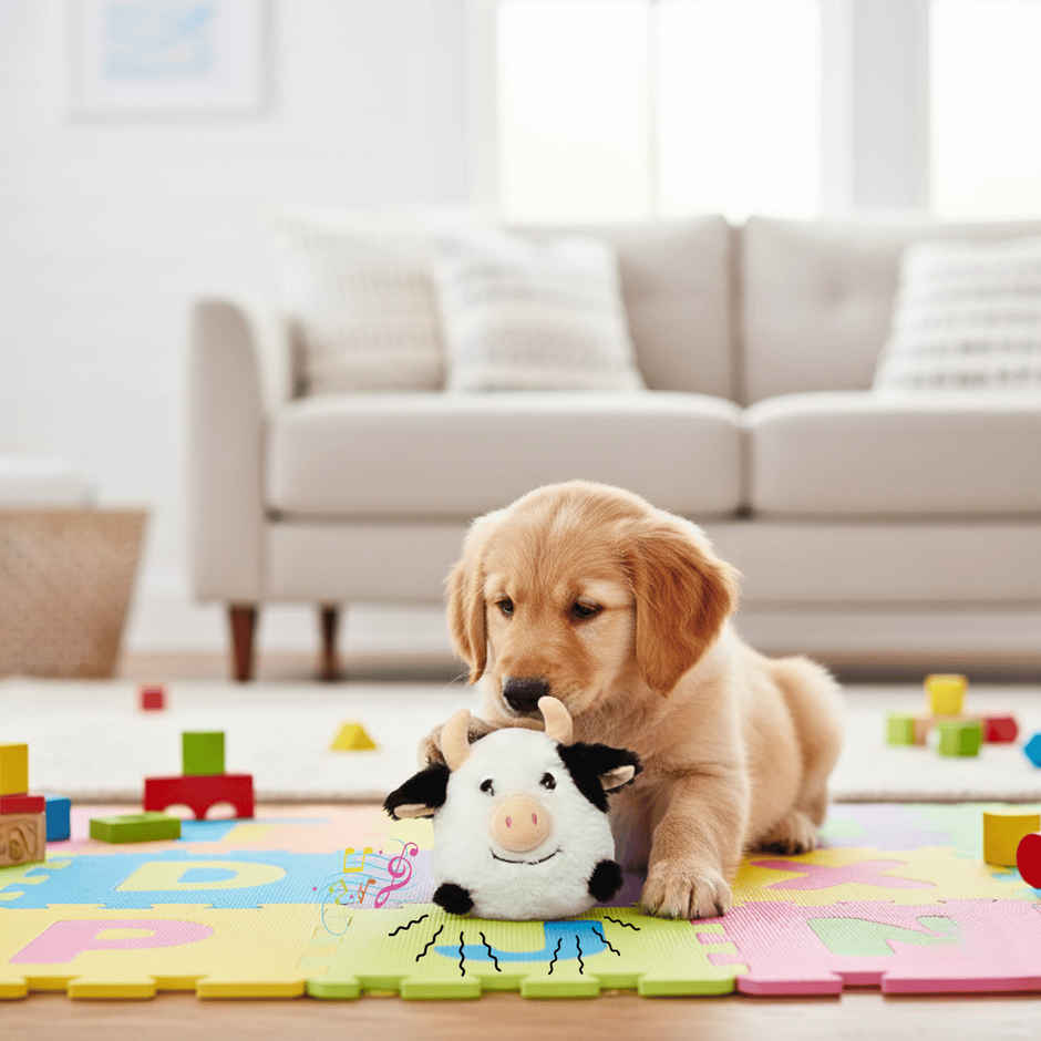 Toytales Cow | Soft Toy | Plushie | Birthday Gift | Electronic Toys | Animal Toys