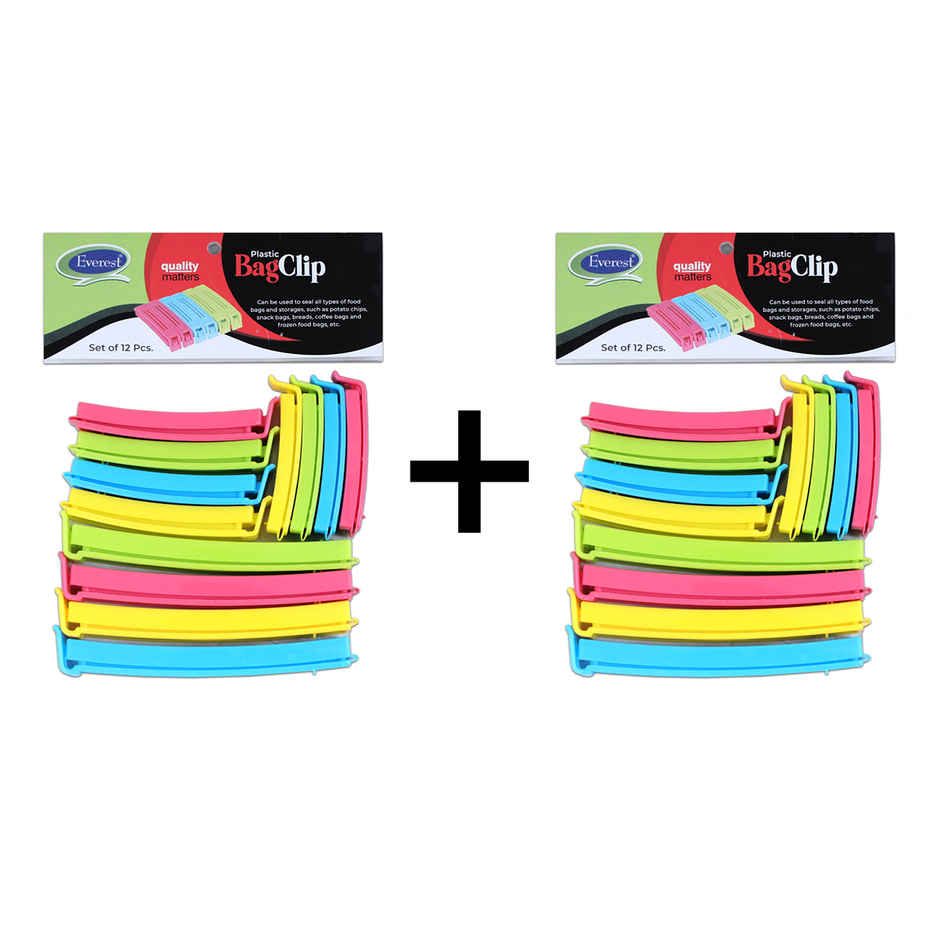 Everest Bag Clip Set Of 12 Pcs Combo