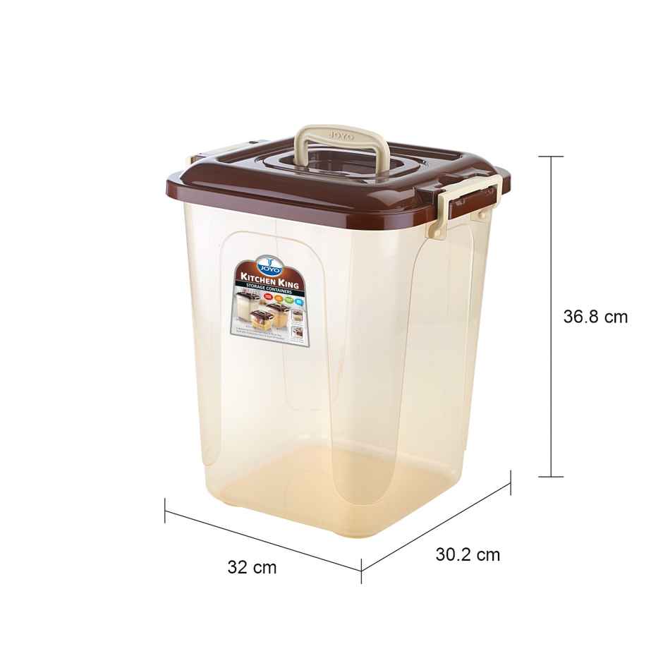 Joyo Kitchen King Storage Container | Brown | Kitchen Storage Box