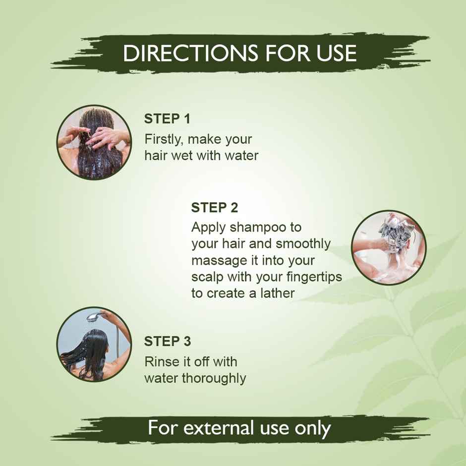 Nimbarka Neem Shampoo Radiant Beautiful & Healthy Hair 10X Advanced Action Against Dandruff