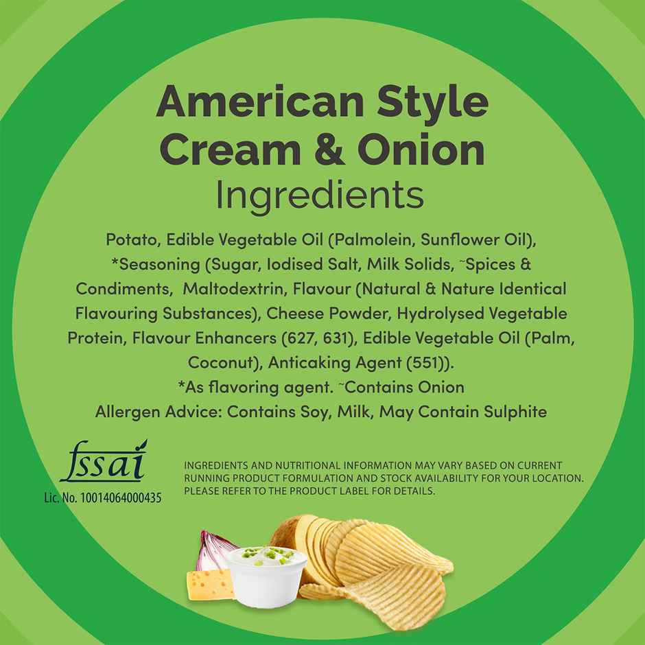 Lay's American Cream & Onion Potato Chips Combo