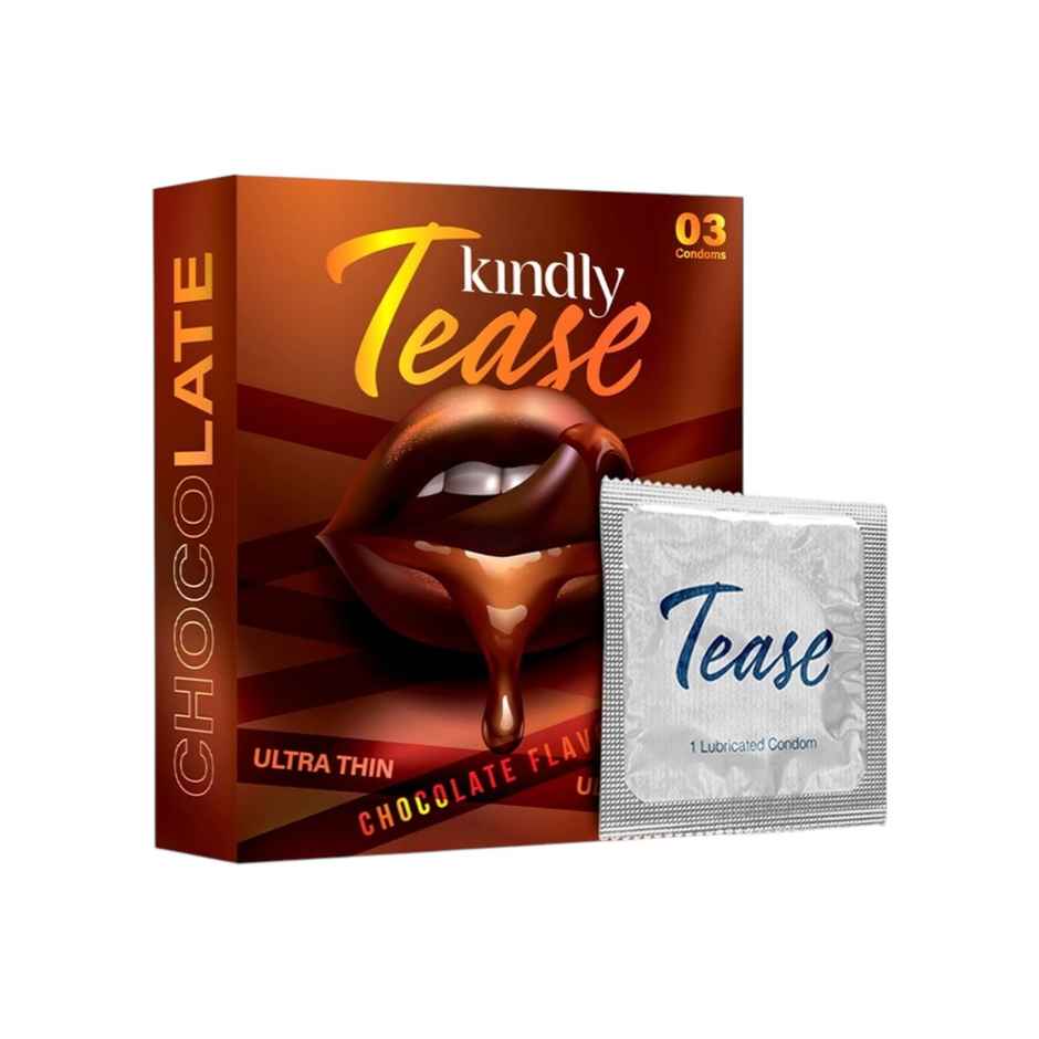 Kindly Health Tease Ultra Thin Chocolate Flavour Condoms