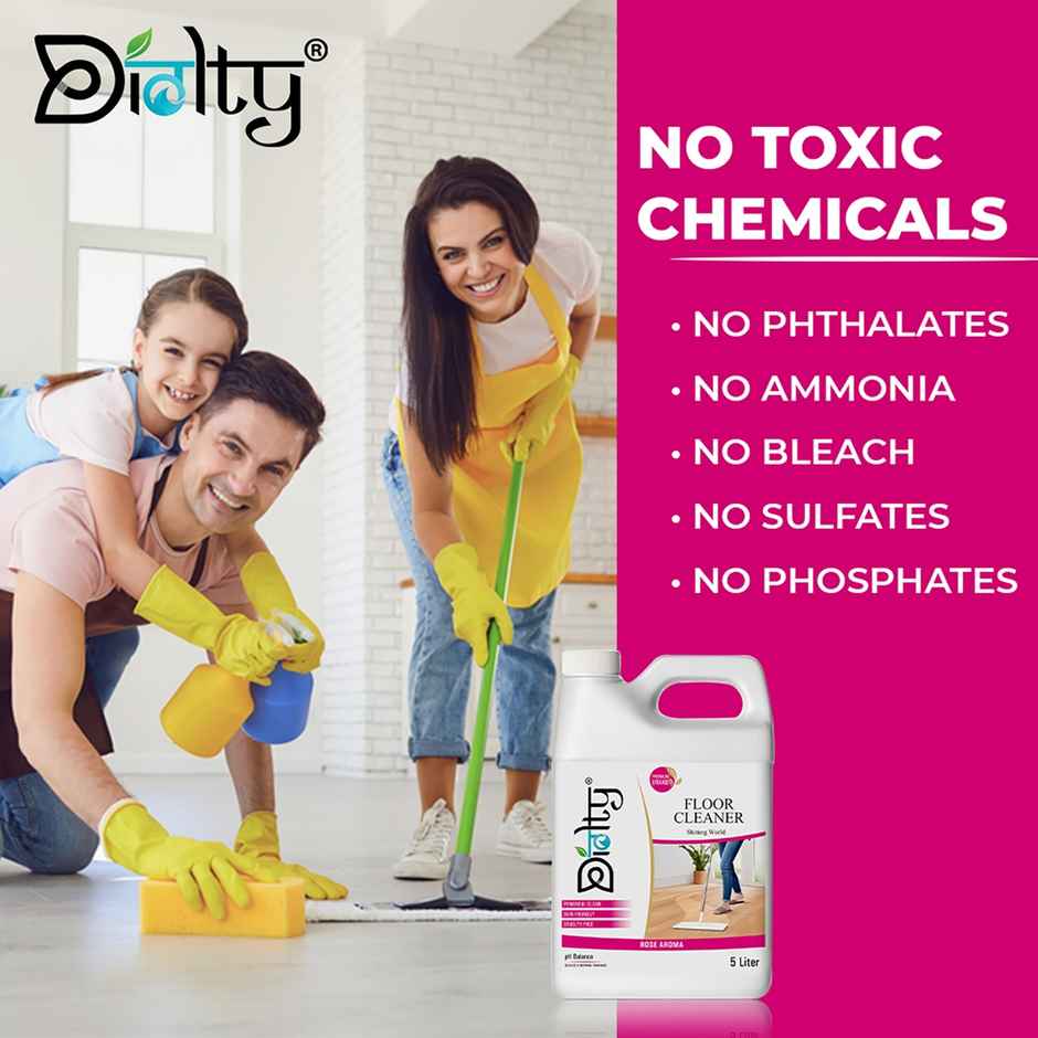 Diolty Ecofriendly Rose Bathroom Surface Cleaner
