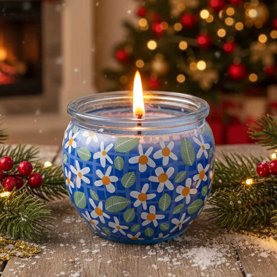 Shrink Sleeve Glass Candle | Fresh & Linen | Home Decor | Pan Aromas