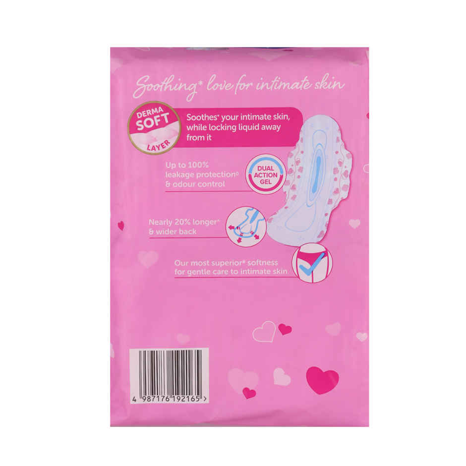 Whisper Ultra Soft Sanitary Pads | XL | 50 pcs
