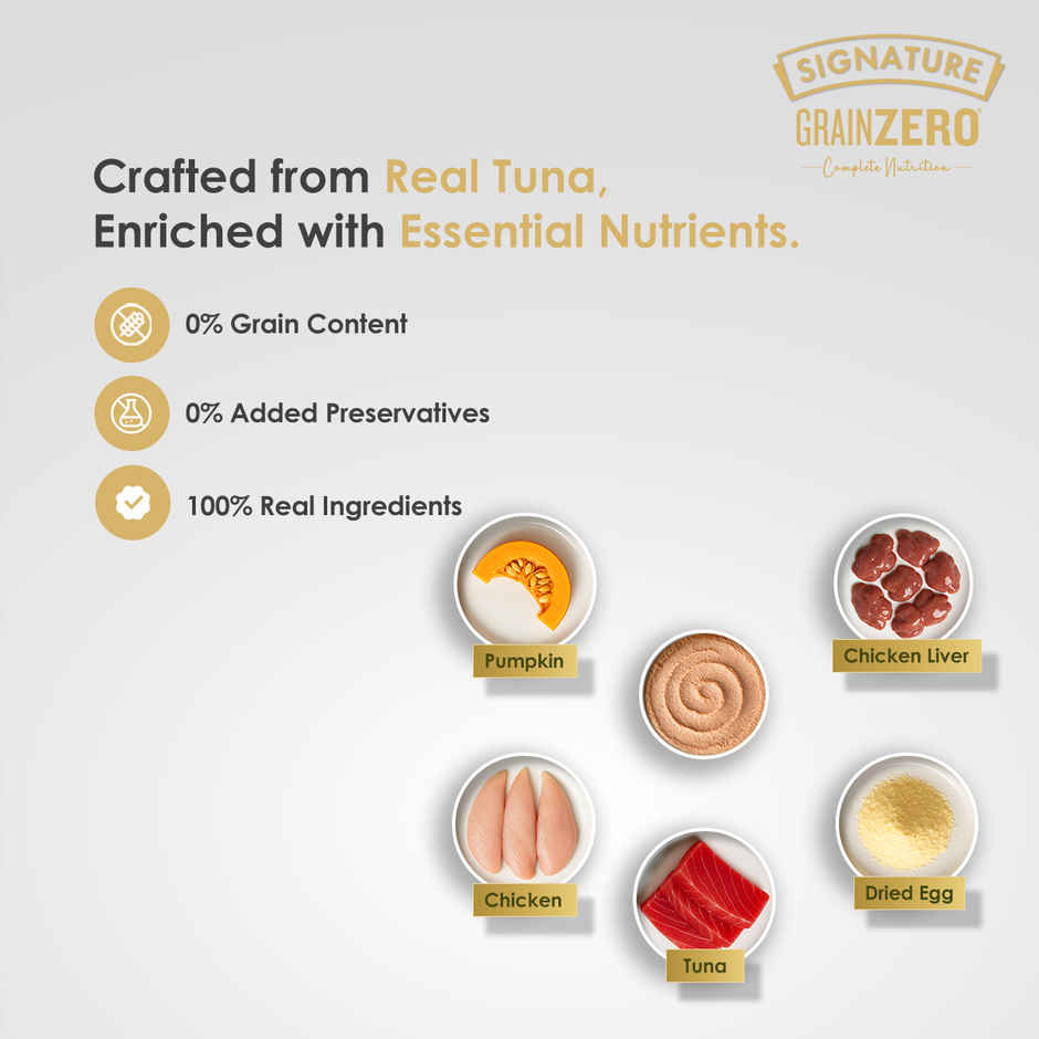 Signature Grain Zero Tuna Mousse Adult Cat Wet Food