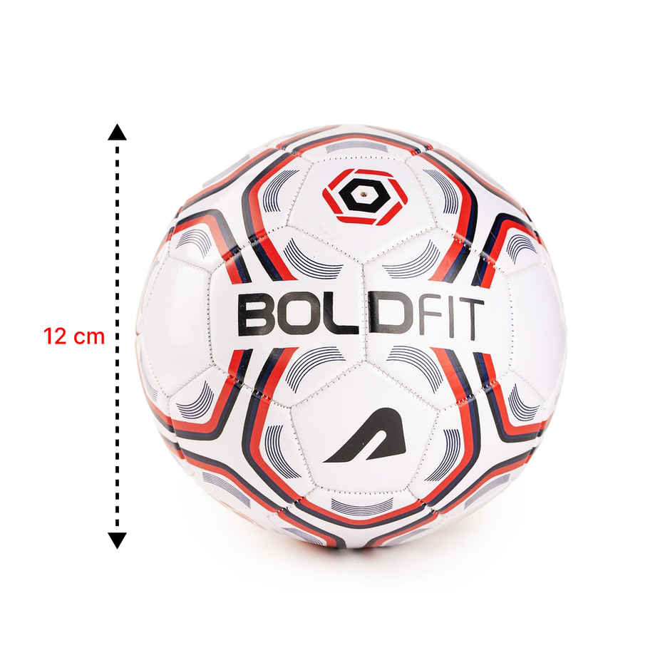 Boldfit Football Professional Match Training Pvc Stitched With Pin - Size 5