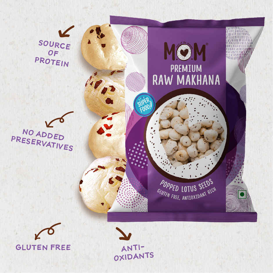 MOM Premium Raw Makhana 100g