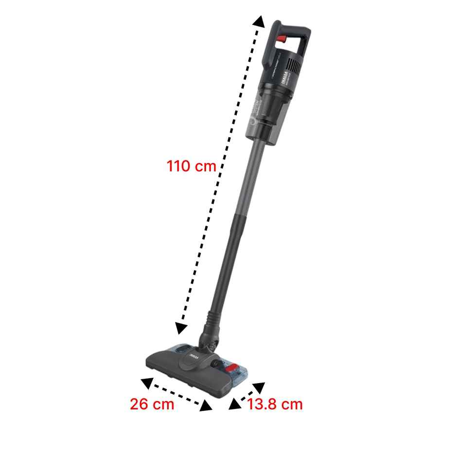 INALSA Vacuum Cleaner Ozoy Mop Plus, 800 W, 16 KPA Suction,5 Level Efficient Filtration