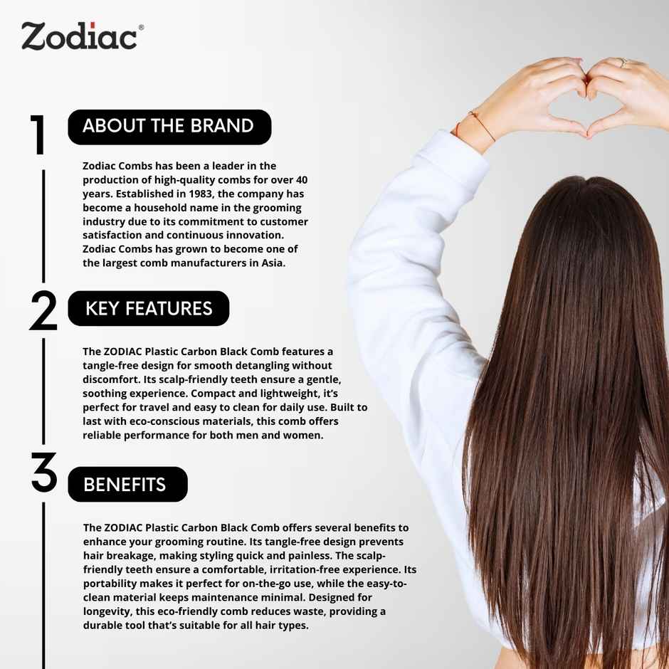 Zodiac Carbon Combs | Cbn-108