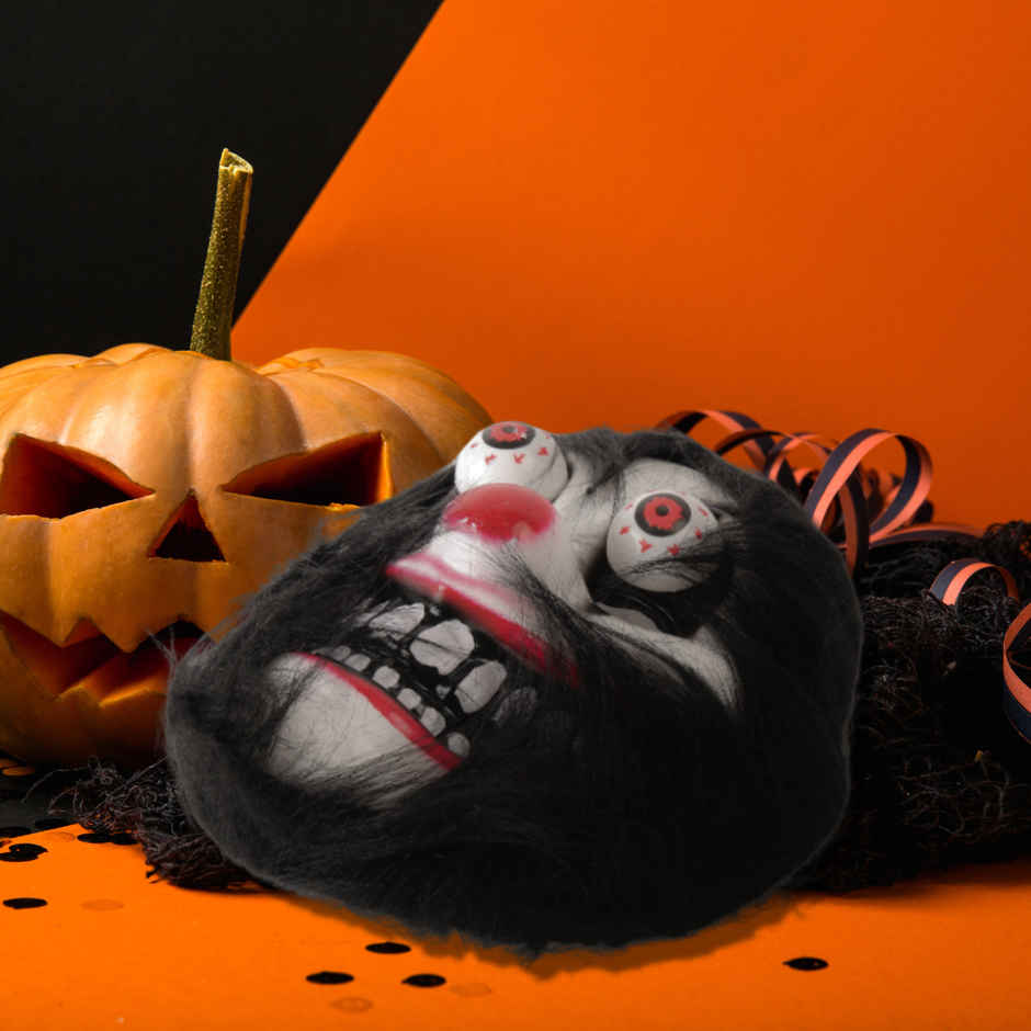 Black Ghost Face Mask | Halloween Special | Festvista