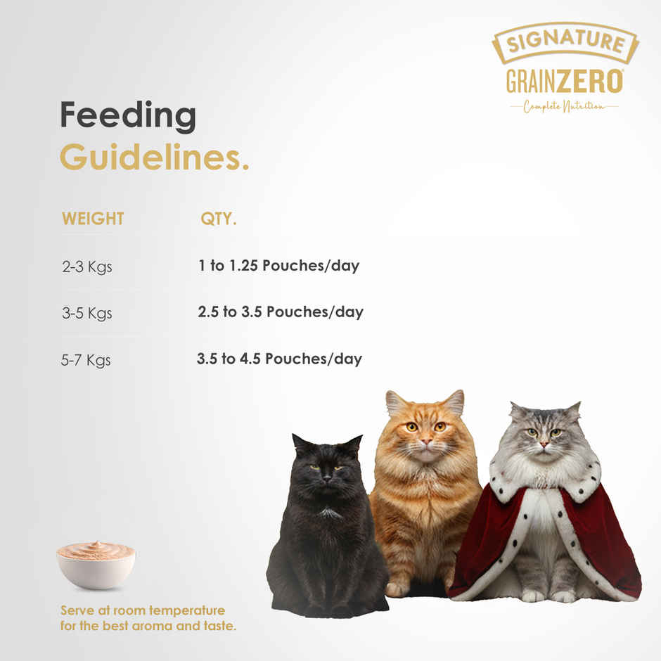 Signature Grain Zero Tuna Mousse Adult Cat Wet Food