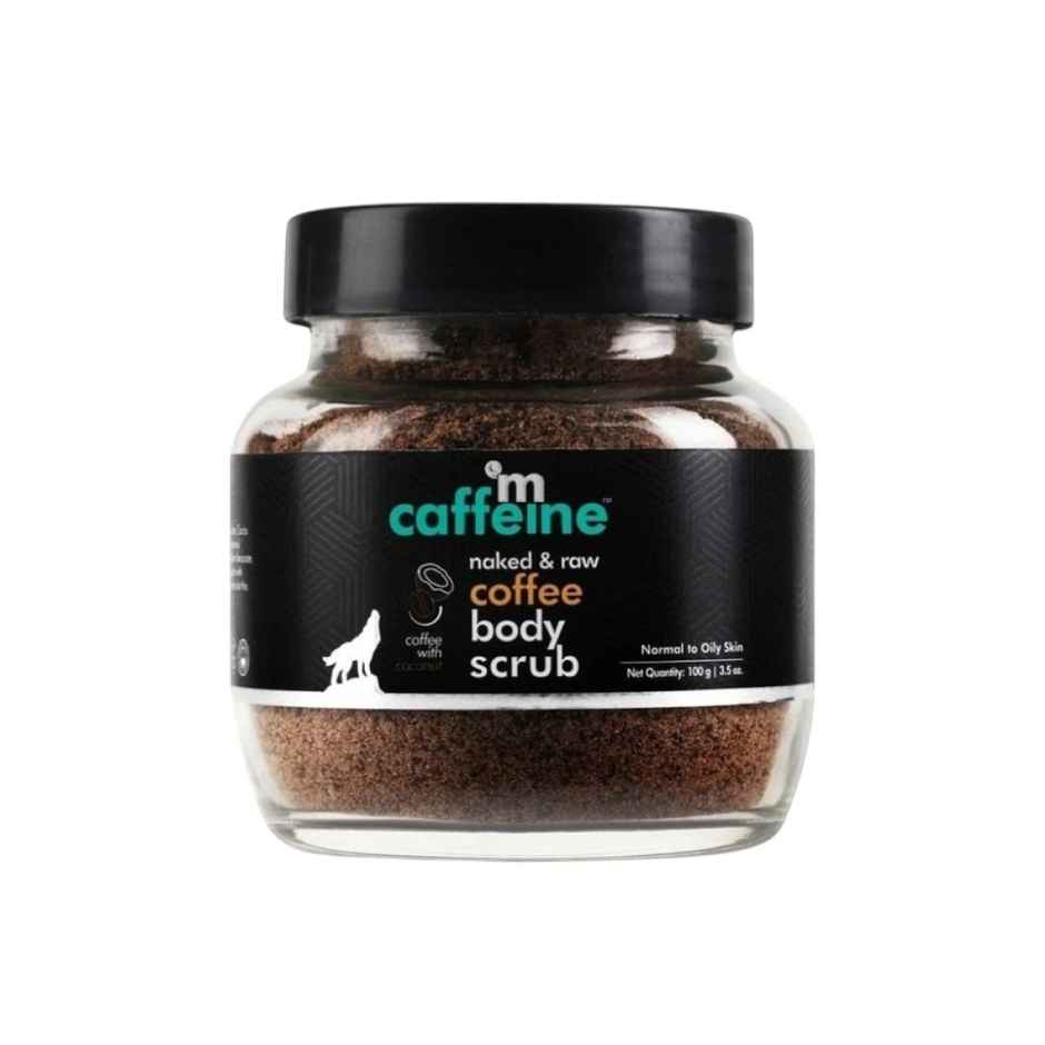 mCaffeine Exfoliating Coffee Body Scrub for Tan Removal - Vegan