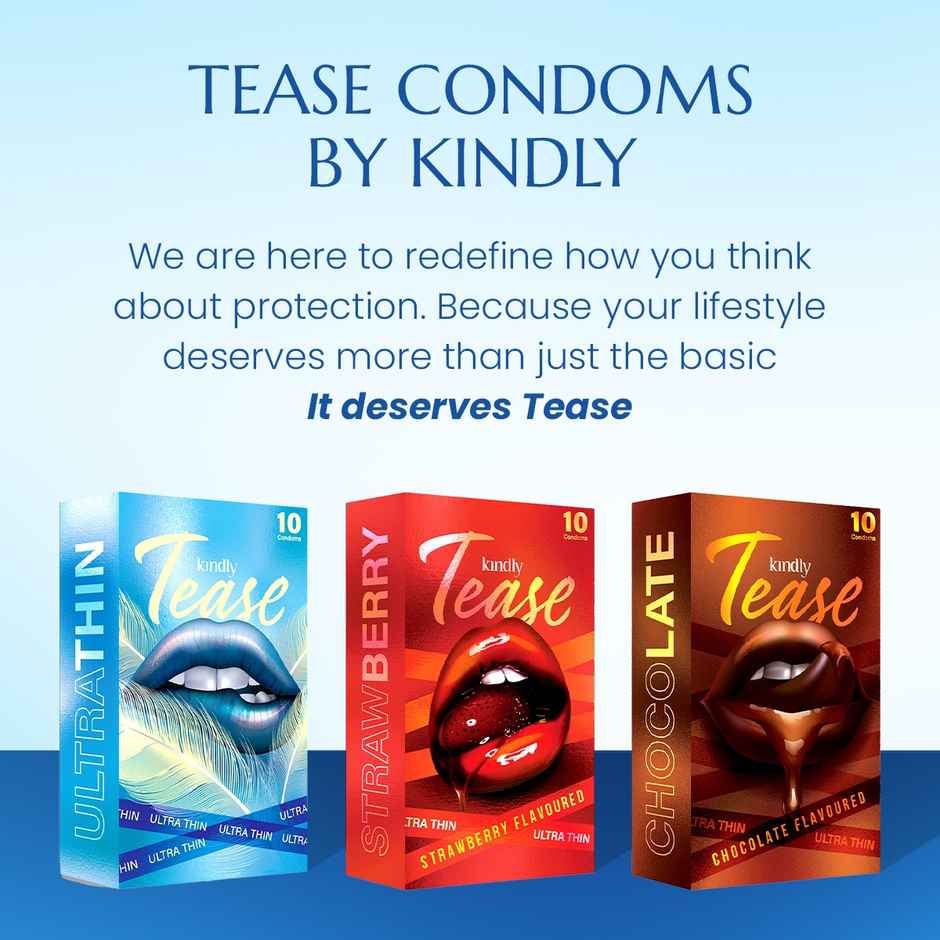 Kindly Health Tease Ultra Thin Condoms
