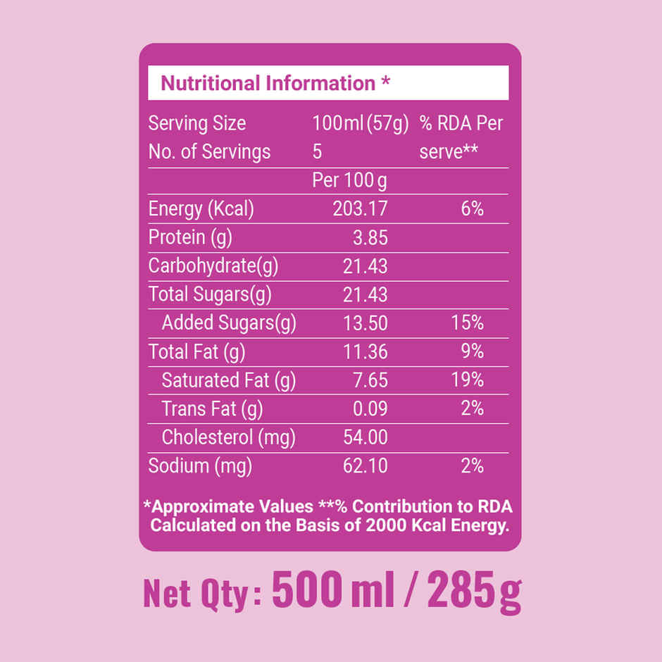 Dairy Day Jamun Fruit Chunks Ice Cream Tub