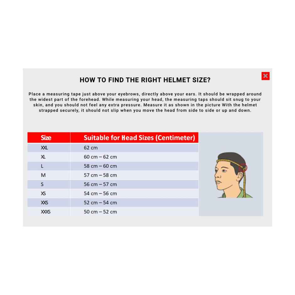 Studds Urban Isi Certified Open Face Motorcycle Helmet For Adults With Visor (Black - M)