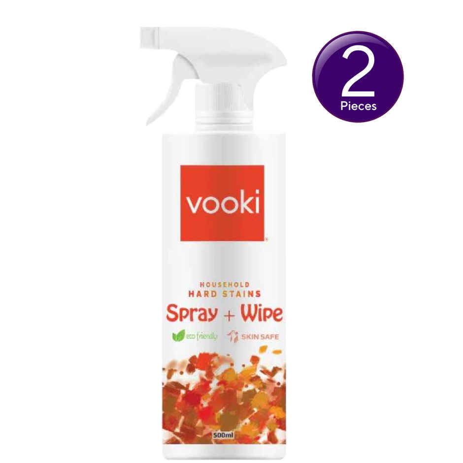 Vooki Hard Stains Spray Wipe | Combo
