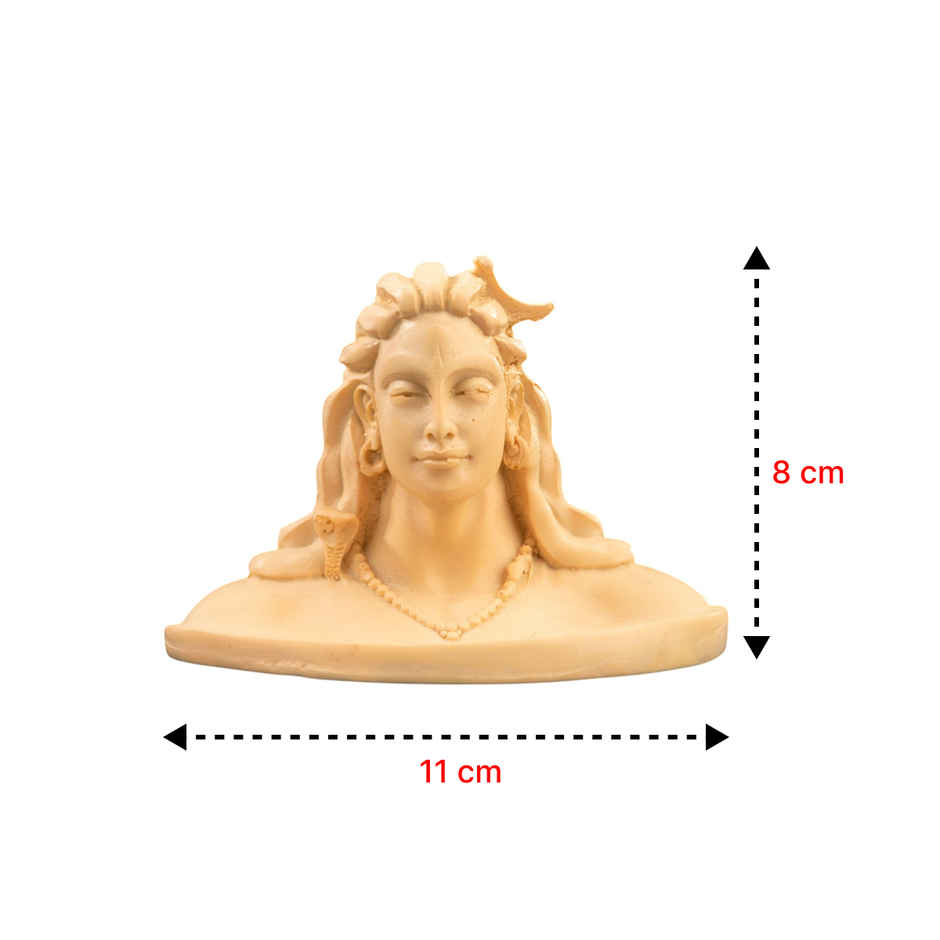 Adiyogi Shiv Idol | Religious Statue | Resin Finish | ServDharm