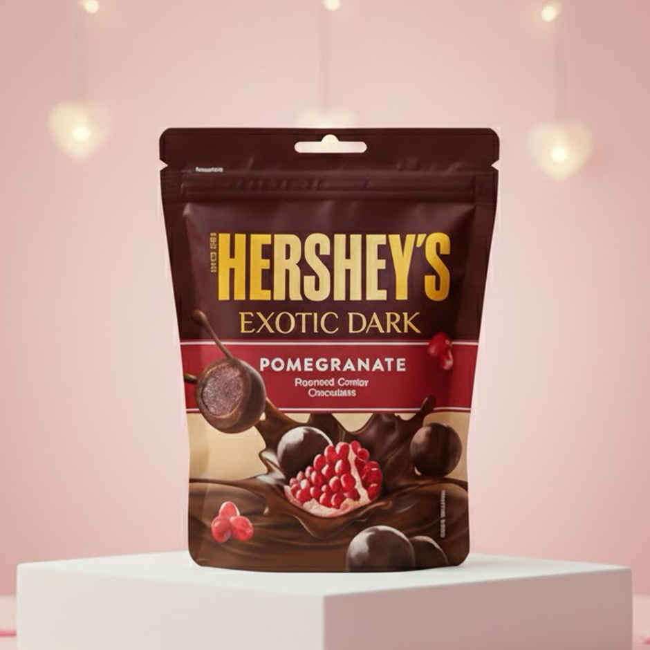 Hershey's Exotic Dark Pomegranate Chocolate Share Bag Combo