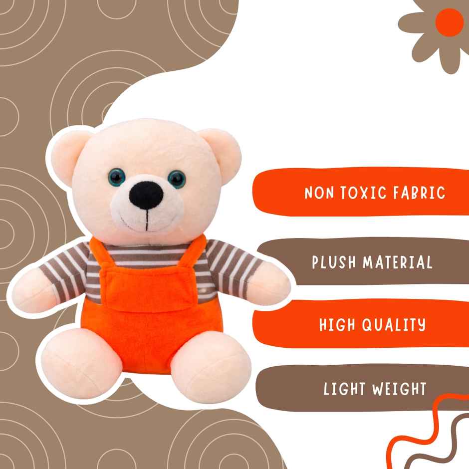 Toytales Cute Teddy Bear Soft Toy | Plushie Stuffed Toys For Kids | Cute Toys