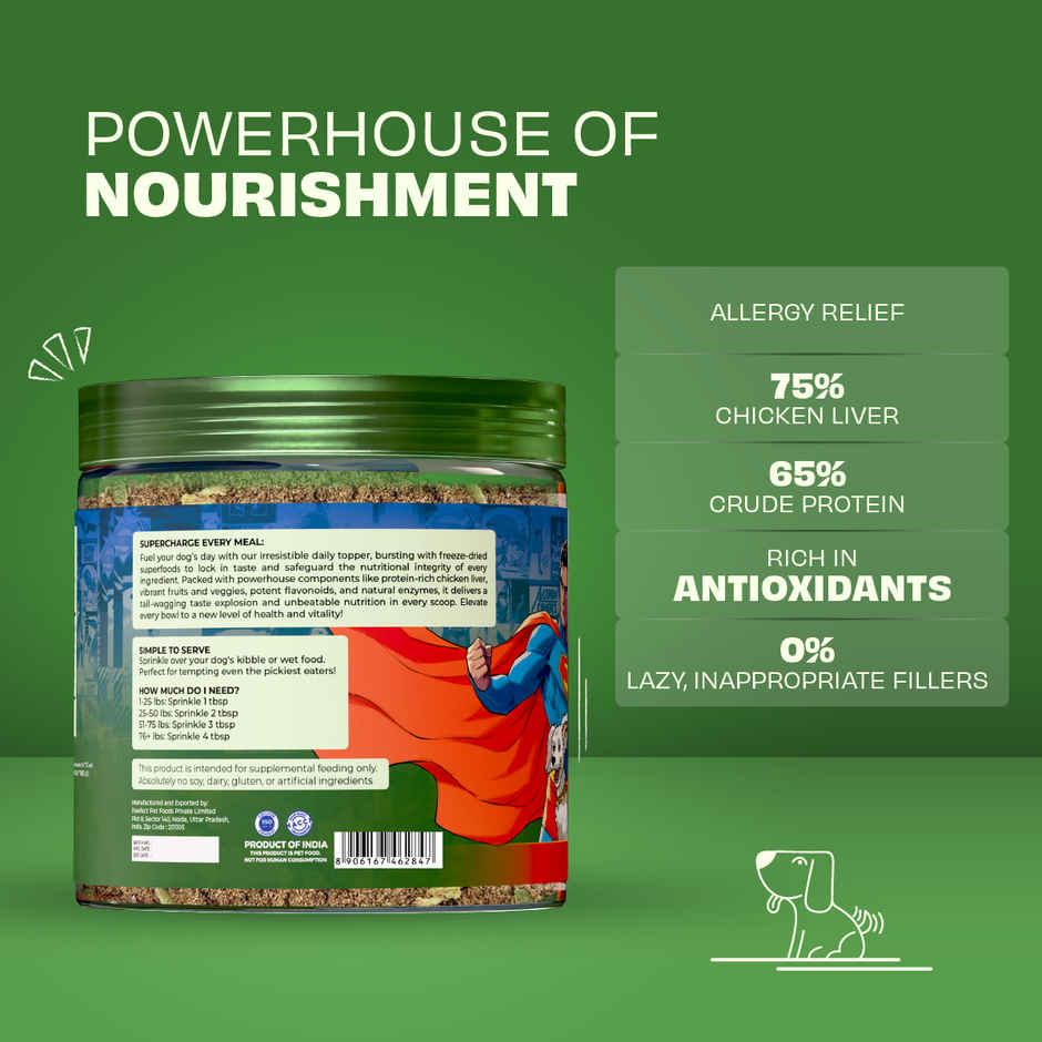 Pawfect Furfuel Daily Allergy Relief Food Topper for Dogs