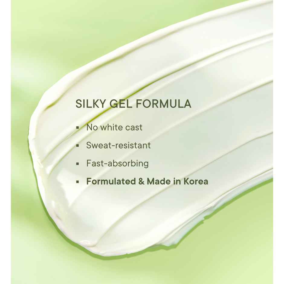 Quench SPF 50+ PA++++ Korean Sunscreen with Avocado & Vitamin E No White Cast