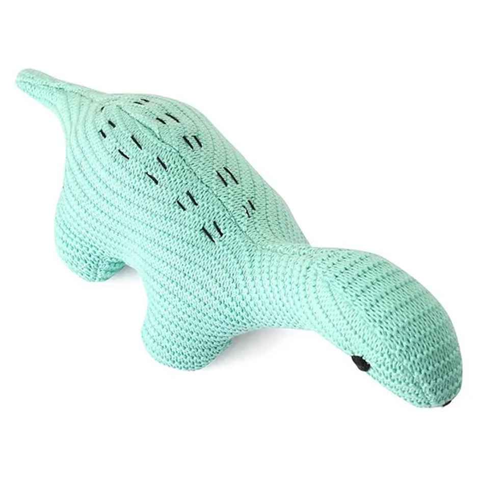 Sterling Crochet Dino Toy- Blue