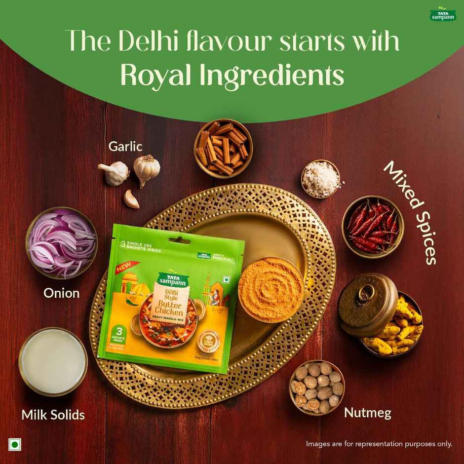 Tata Sampann Delhi Style Butter Chicken Gravy Masala Mix