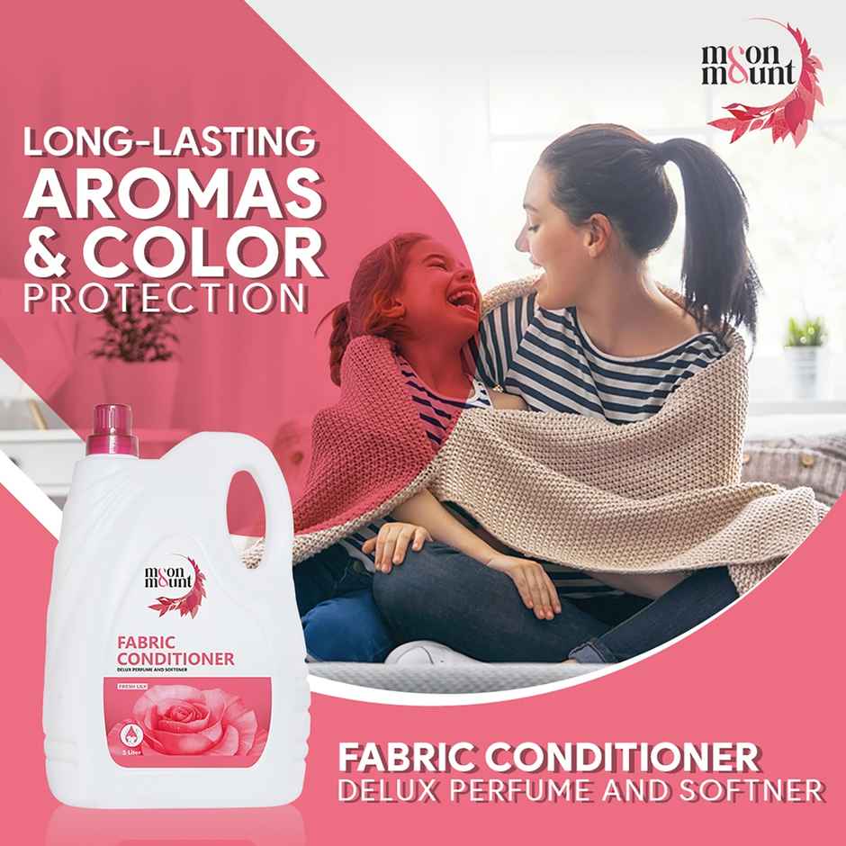 Moon&Mount Rose After Wash Fabric Conditioner Liquid Softener