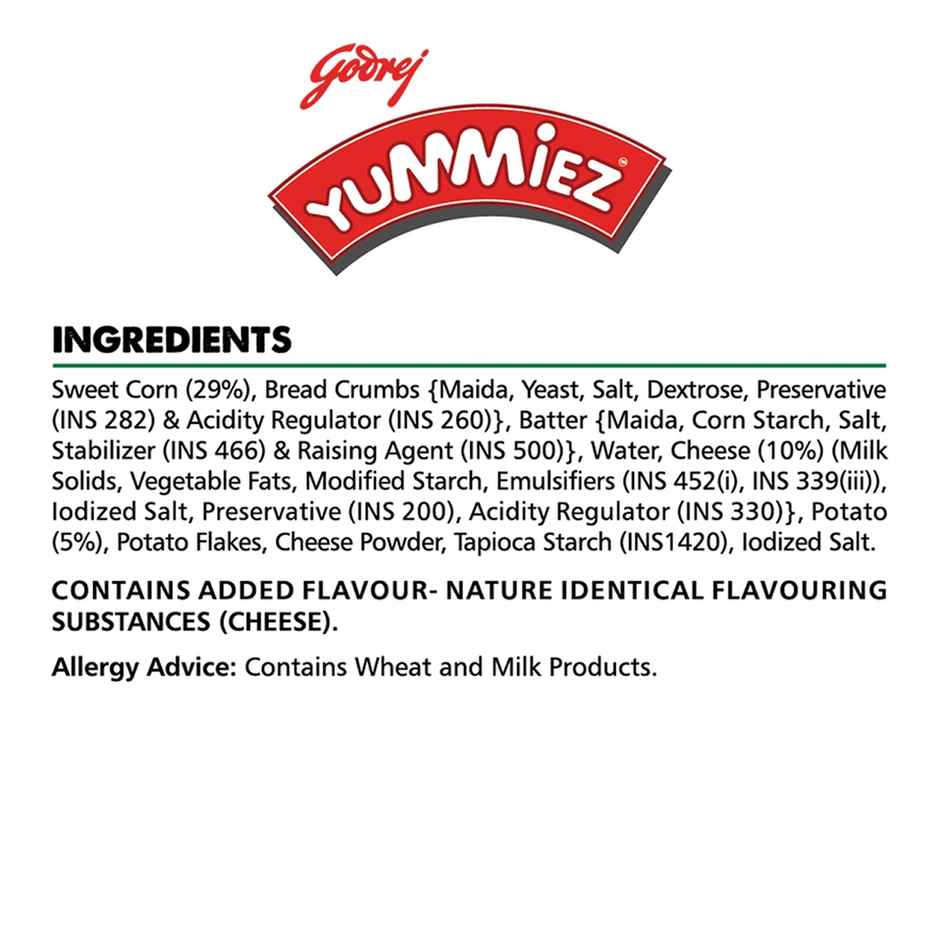 Godrej Yummiez Cheese Corn Nuggets
