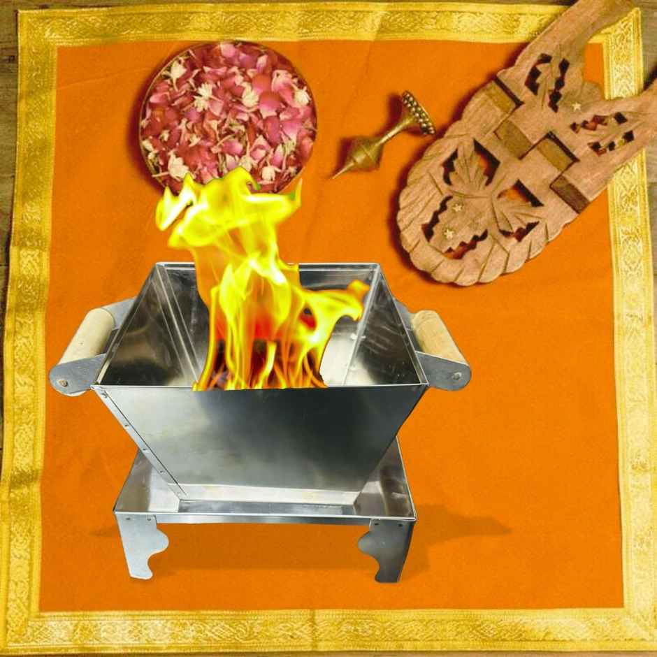 Sohum Hawan Kund - Silver | One Size