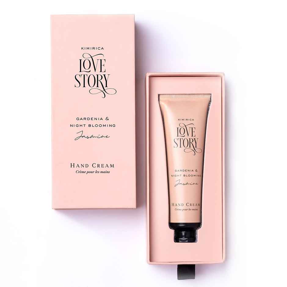 Kimirica Love Story Hand Cream | Floral Scented, Non-Sticky Hydration for Soft Hands
