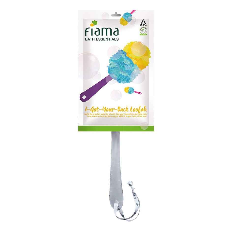 Fiama Bath Essential I-Got-Your-Back Body Loofah, Pack of 1