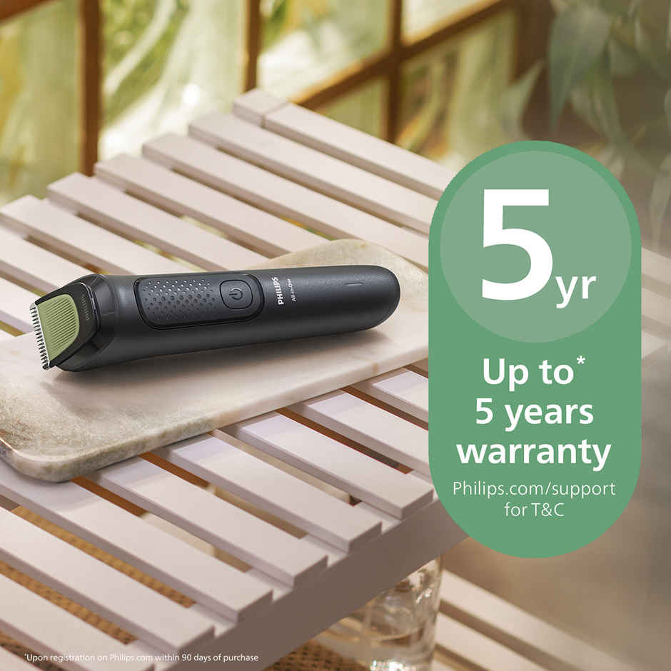Philips MG3917/15 All-in-One Grooming Kit with 8 Attachments for Face, Hair & Body