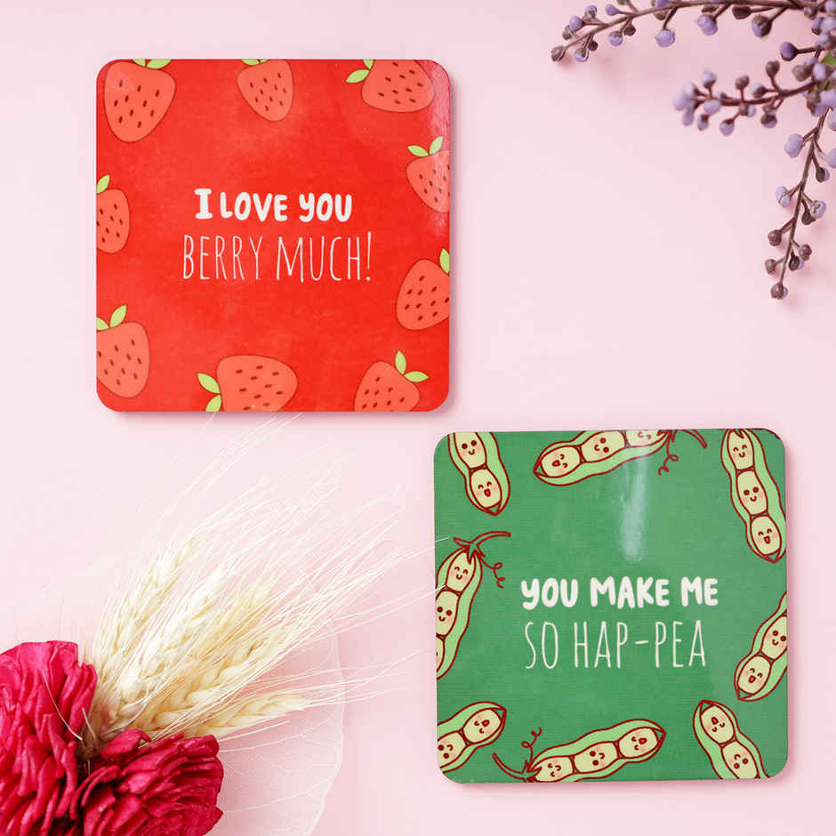 Happy Mail Date Night Coasters